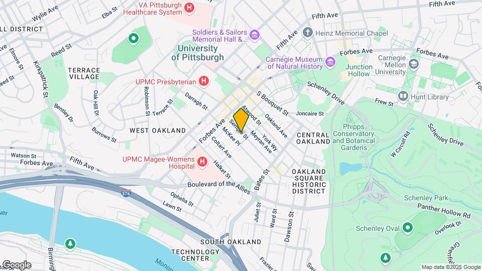 252 Semple St, Unit 252 Map and Location Details