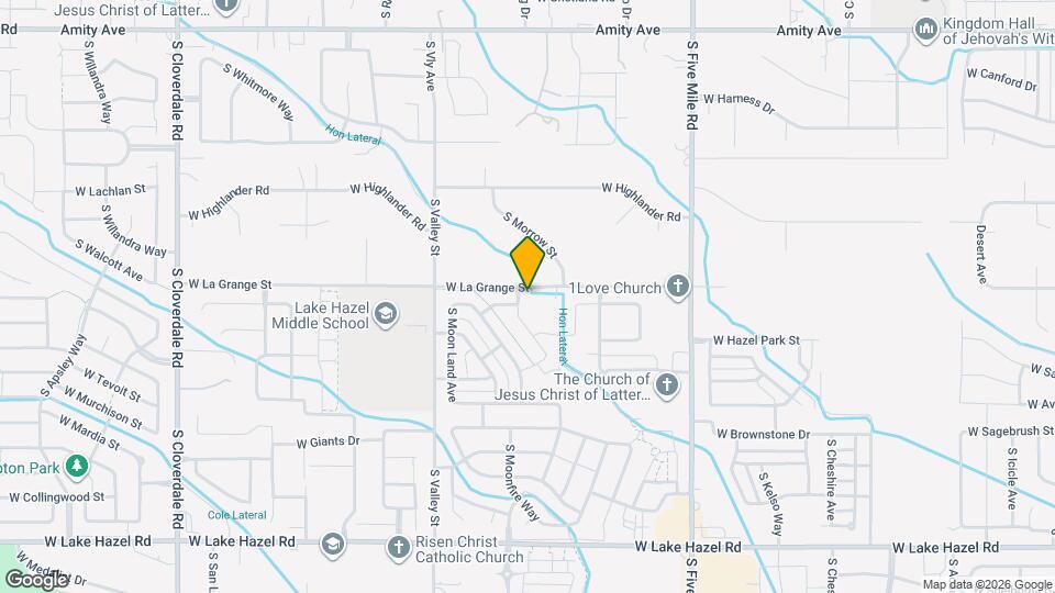 5444 S Pepperridge Way Map and Location Details