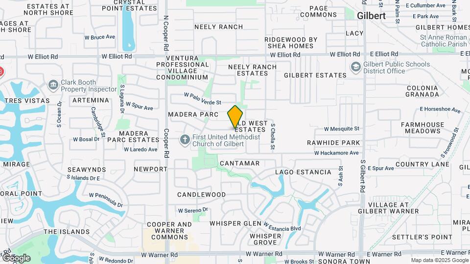 501 W Mesquite St Map and Location Details