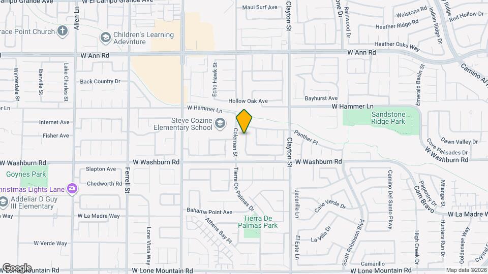 5239 Wild Orchid St Map and Location Details