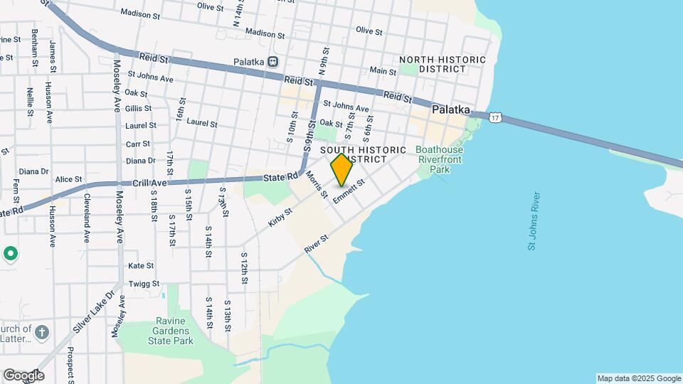 612 Emmett St Mapa y Detalles de la Ubicación