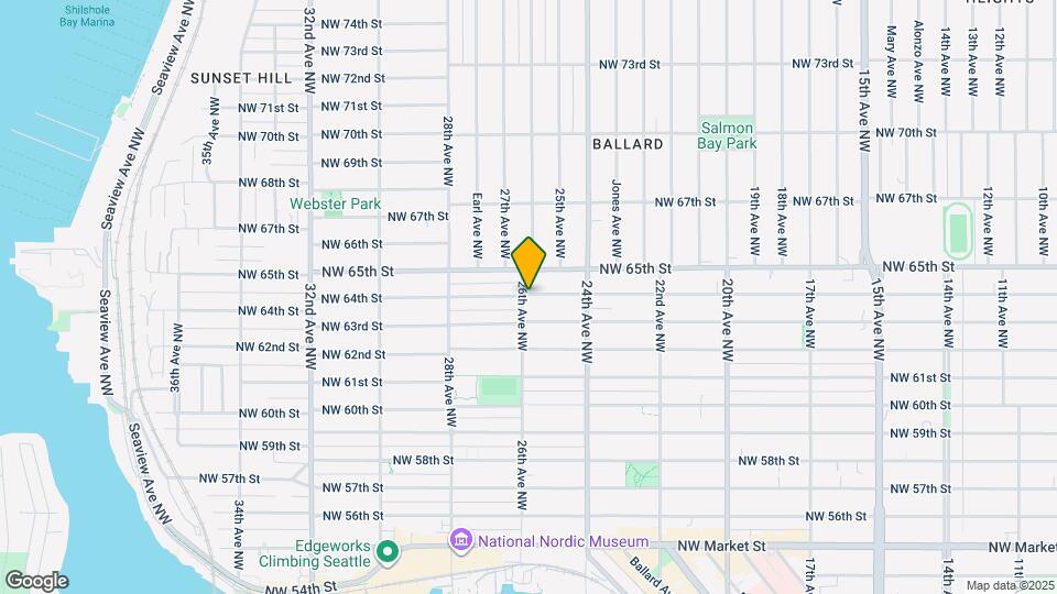 6316 26th Ave NW Mapa y Detalles de la Ubicación