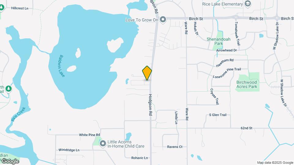 Baldwin Lake Estates Mapa y Detalles de la Ubicación