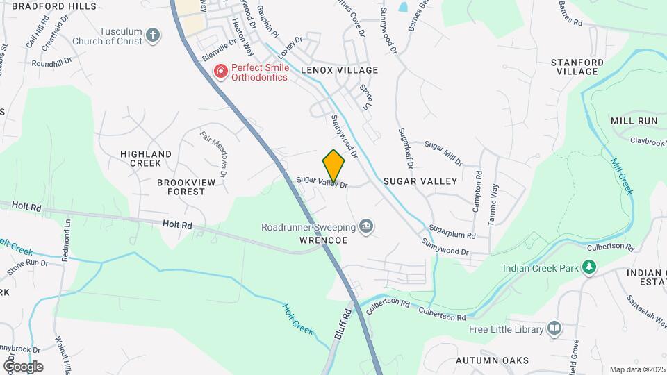 6640 Sugar Valley Dr Mapa y Detalles de la Ubicación