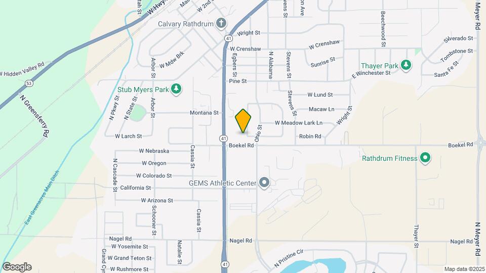 14853 N Nixon Loop Mapa y Detalles de la Ubicación