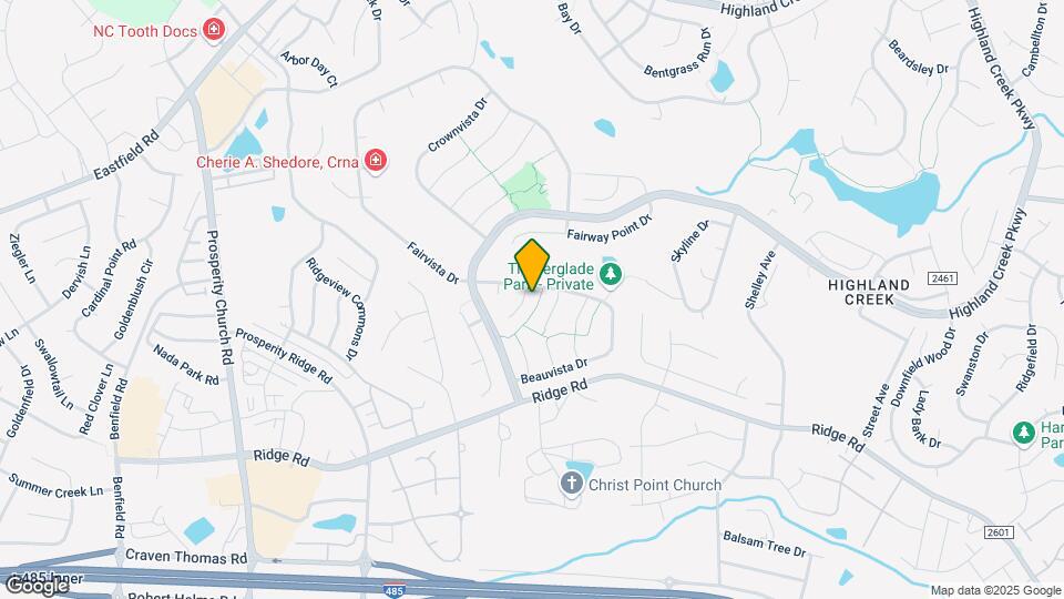 6232 Hickory Cove Ln Map and Location Details