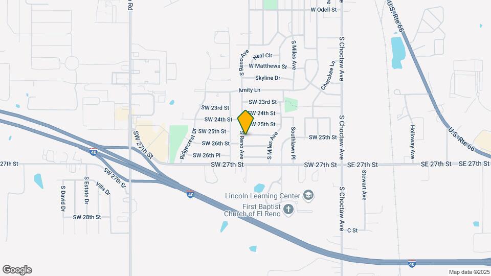617 SW 25th Pl Map and Location Details