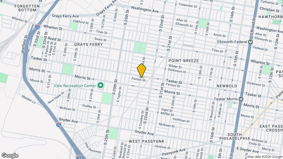 2231 Fernon St Map and Location Details
