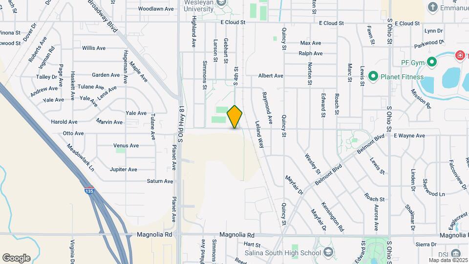 206 E Wayne Ave Map and Location Details