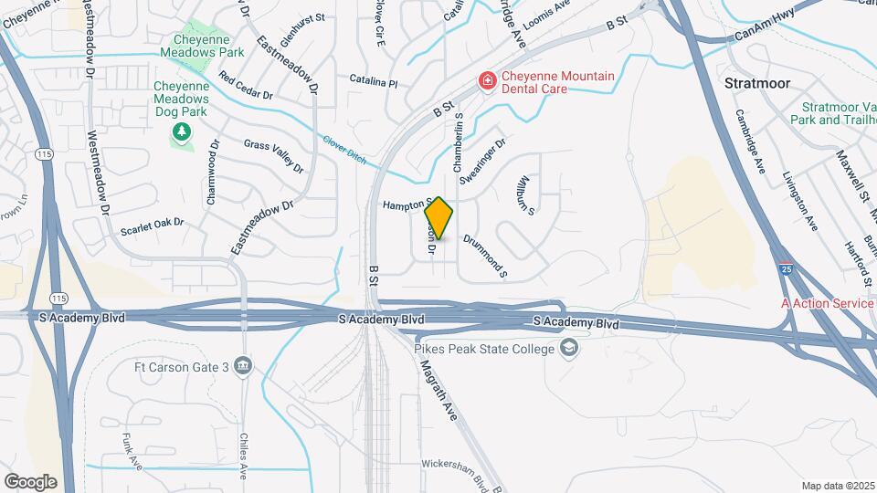 4335 Ericson Dr Mapa y Detalles de la Ubicación