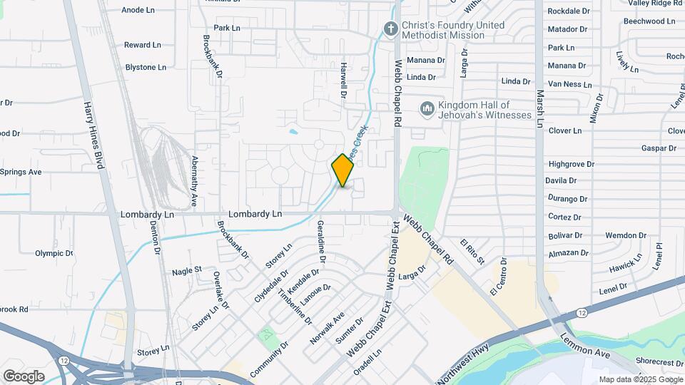 3339 Lombardy Ln Map and Location Details