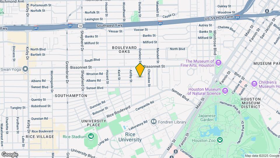 1718 Albans Rd, Unit B Map and Location Details