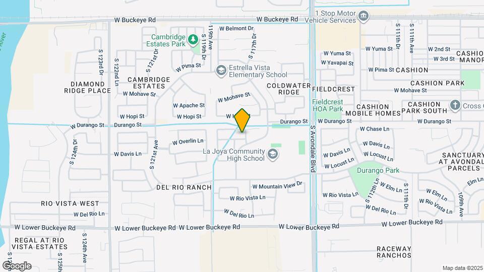 11746 W Overlin Ln Map and Location Details