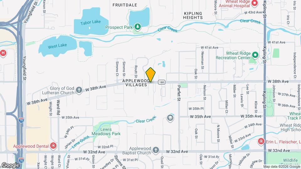 11302 W 38th Ave Map and Location Details