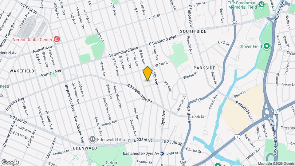 640 S 6th Ave Map and Location Details