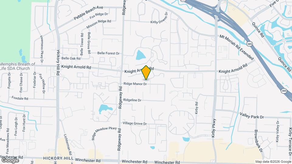 6290 Ridge Manor Dr Mapa y Detalles de la Ubicación