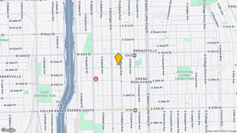 4352-4358 S Indiana Ave Mapa y Detalles de la Ubicación