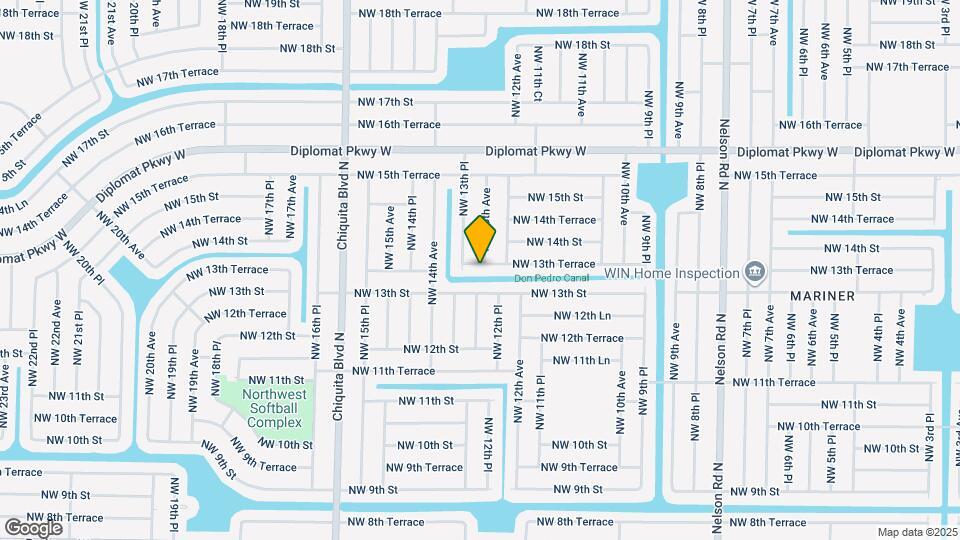 1302 NW 13th Terrace Map and Location Details
