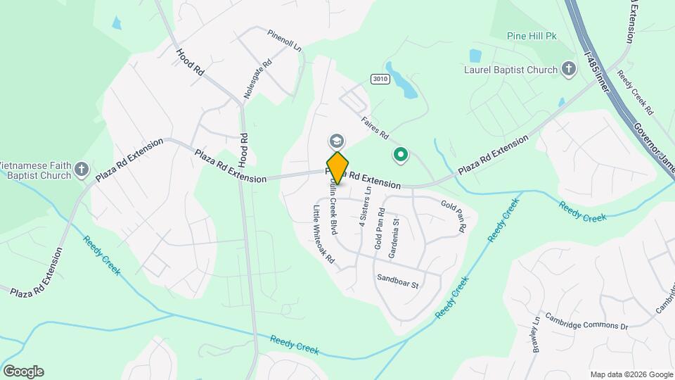 10917 Dulin Creek Blvd Map and Location Details