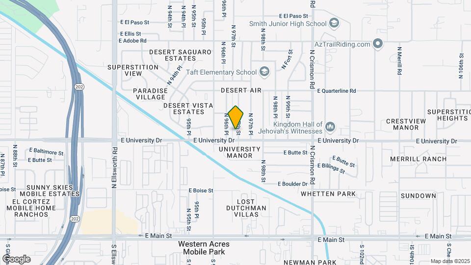 410 N 97th St Map and Location Details
