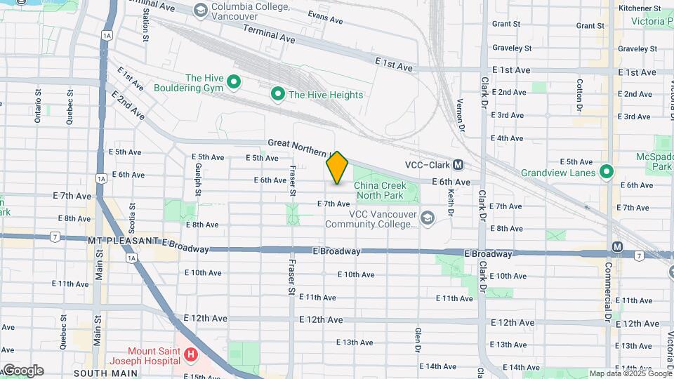 830 6th Av E Map and Location Details