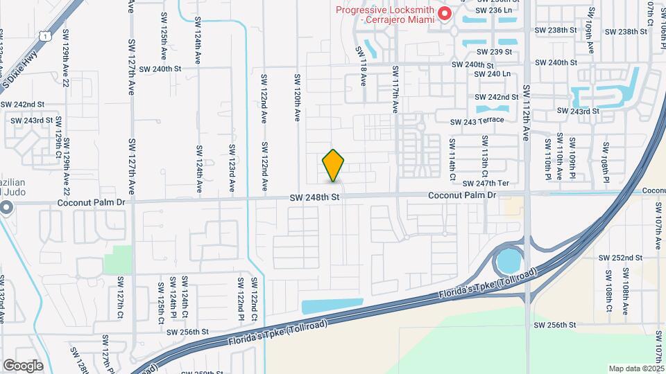 11910 SW 247th Ter Map and Location Details