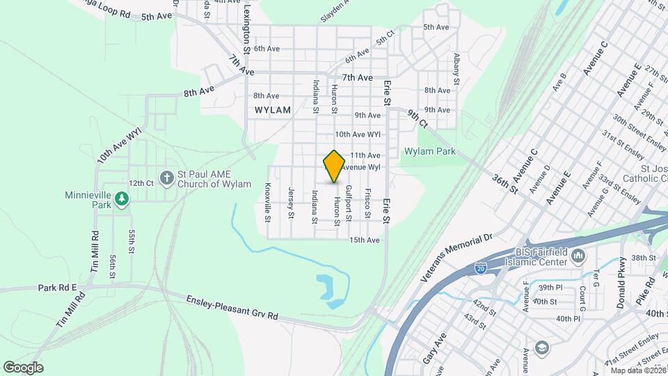 4405 12th Ct Map and Location Details