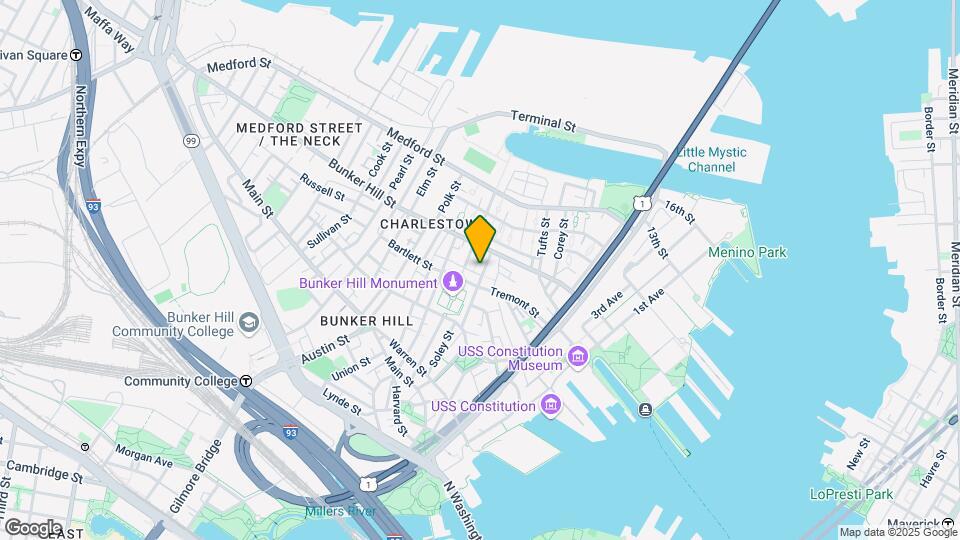 6 Lexington St, Unit 2 Map and Location Details