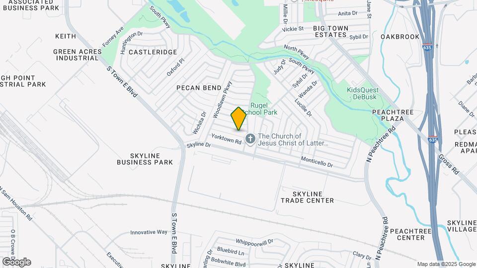 2910 Portsmouth Dr Map and Location Details