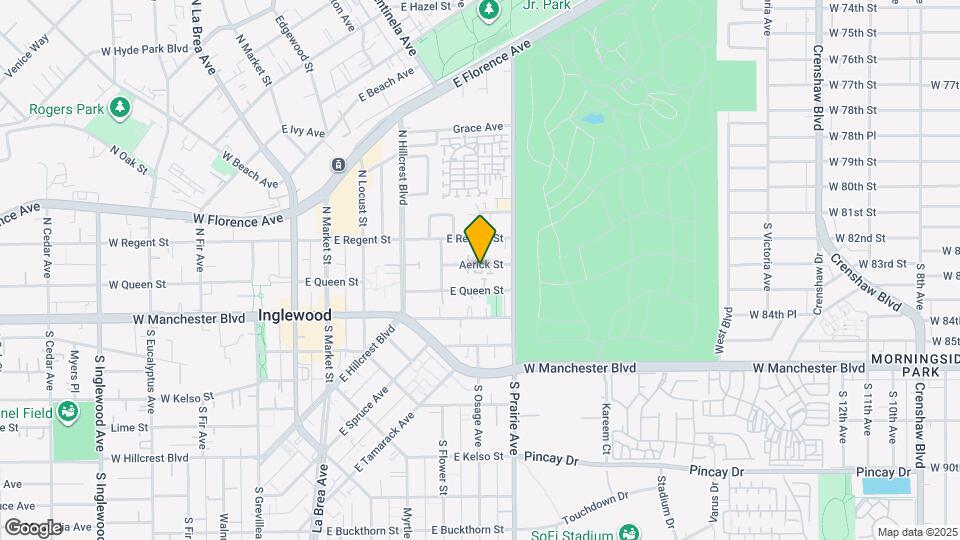 636 Aerick St Mapa y Detalles de la Ubicación