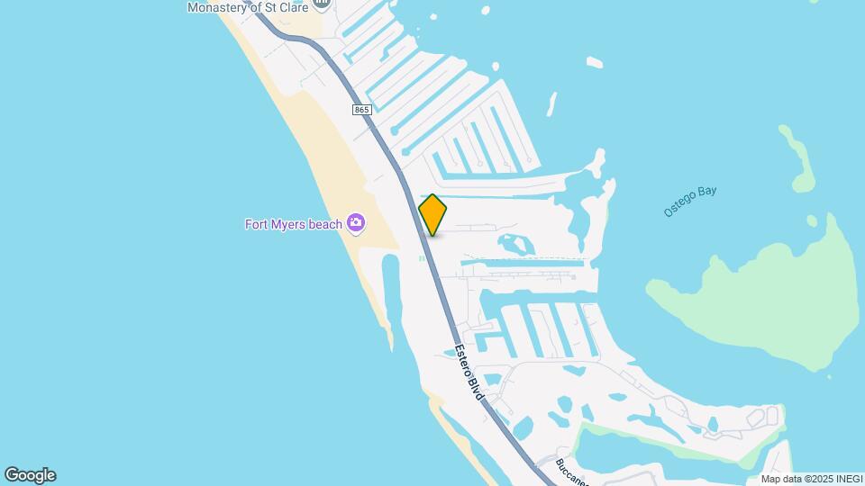 6897 Estero Blvd Map and Location Details