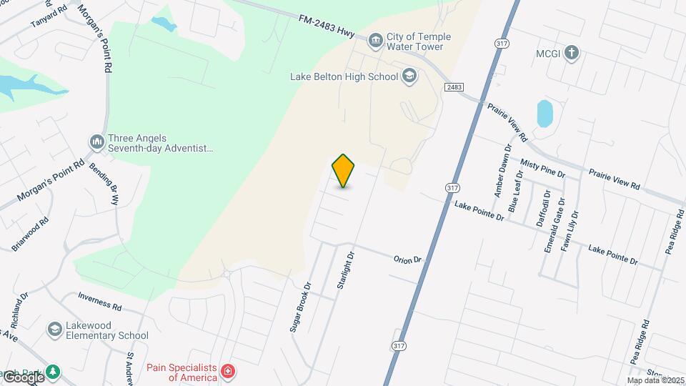 10008 Smock Mill Ln Map and Location Details