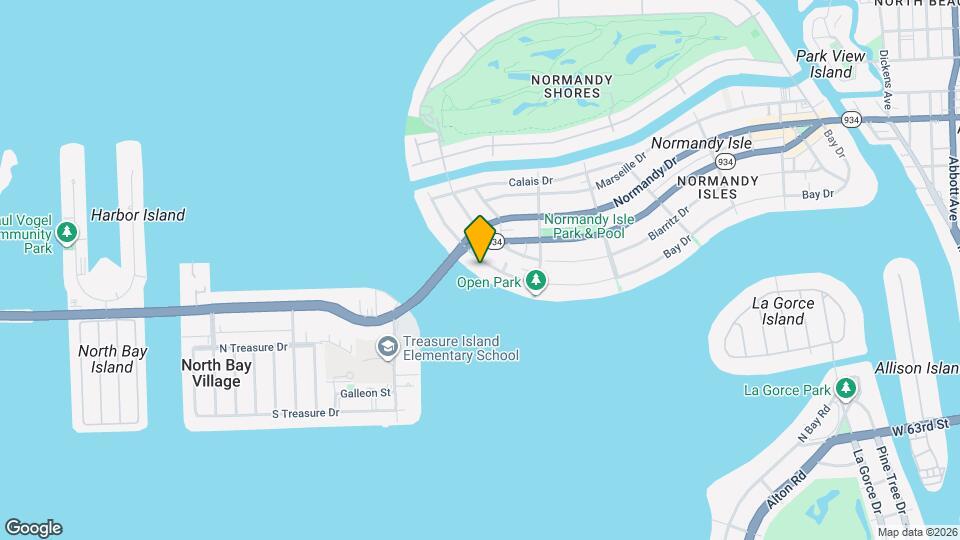 2016 Bay Dr E Mapa y Detalles de la Ubicación