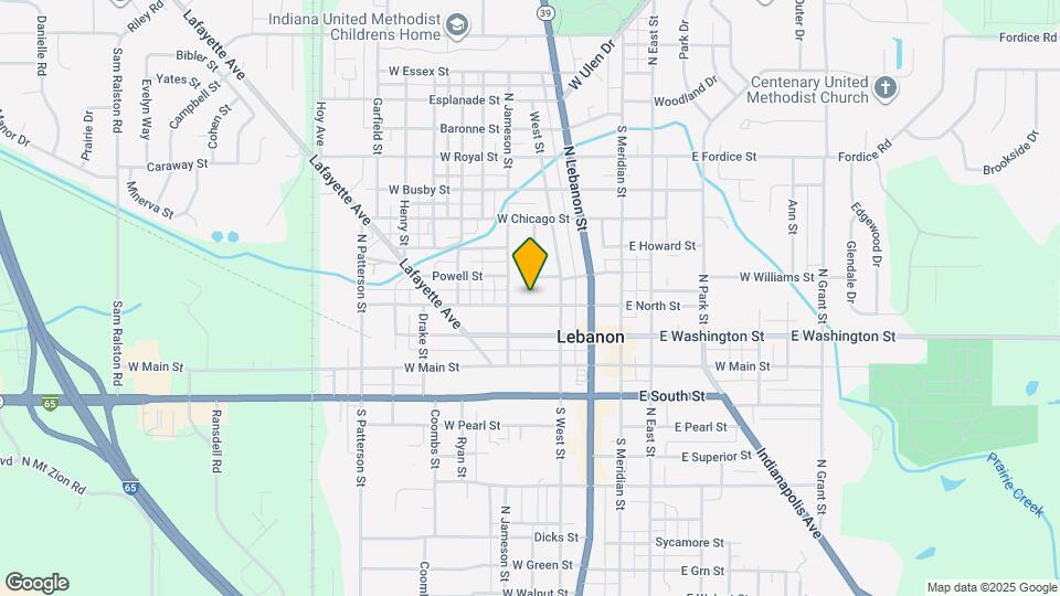 404 W North St Map and Location Details