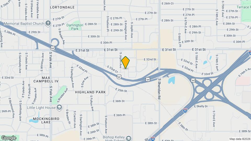 5931 E 33rd Ct Mapa y Detalles de la Ubicación