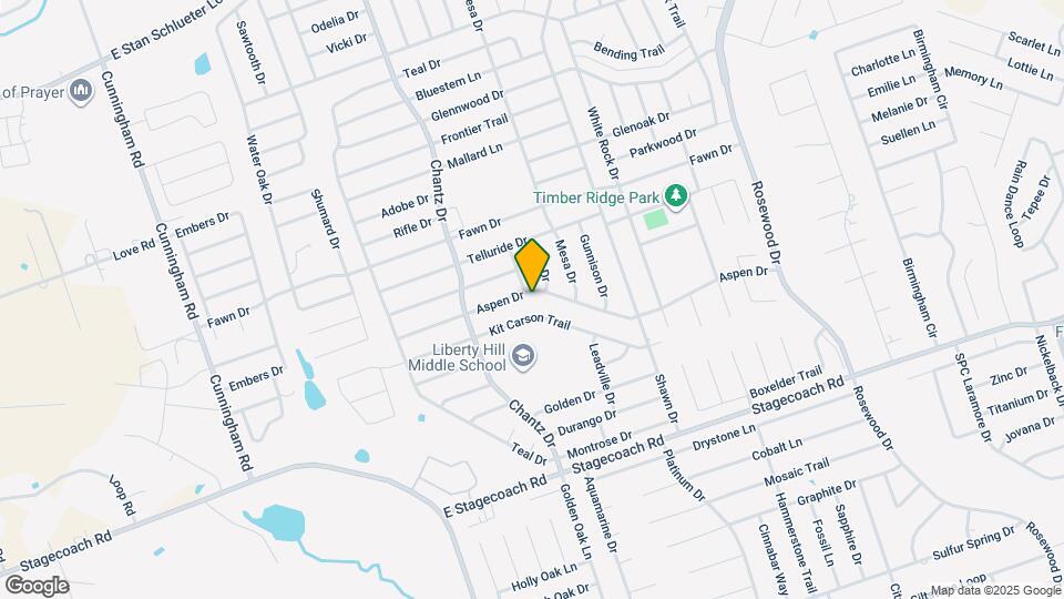 4600 Aspen Dr Map and Location Details