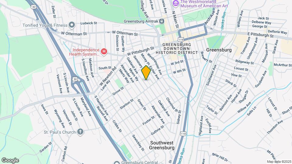 311 Oakland Ave, Unit 1st Floor Apt Map and Location Details