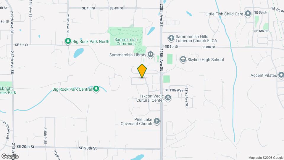 22625 SE 12th Pl Map and Location Details