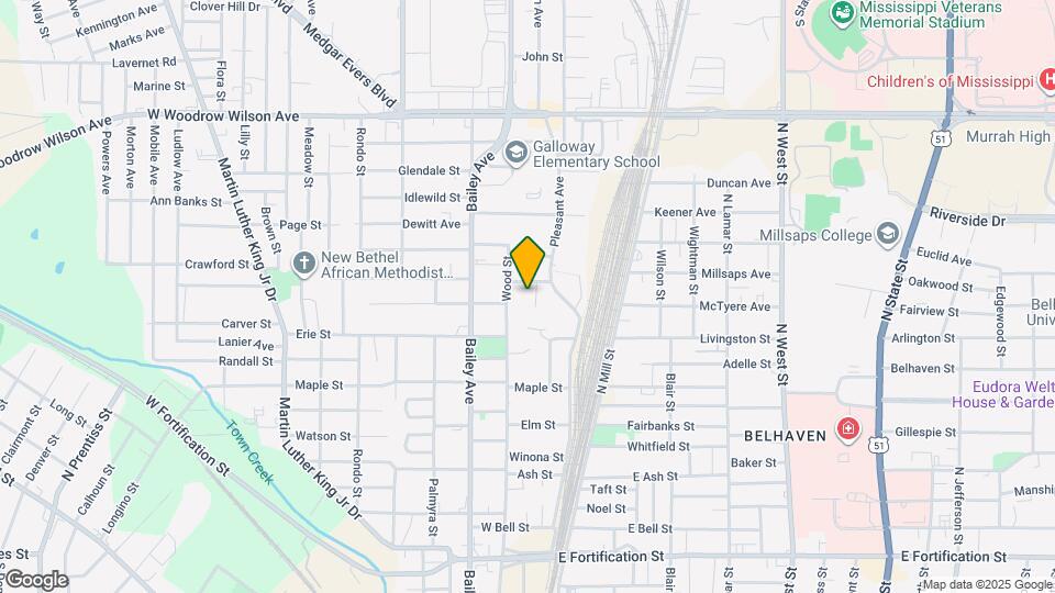 1535 Gilmore St Map and Location Details