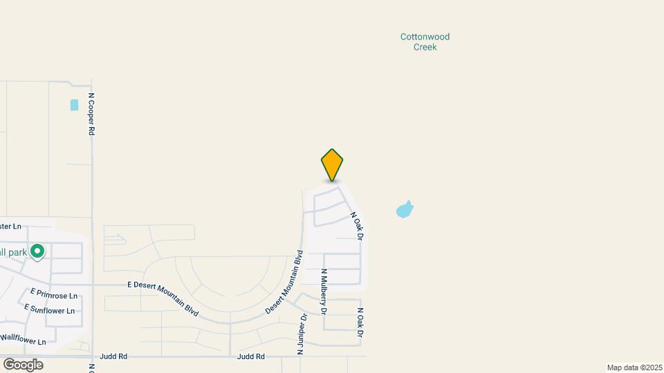 13174 E Desert Lily Ln Map and Location Details