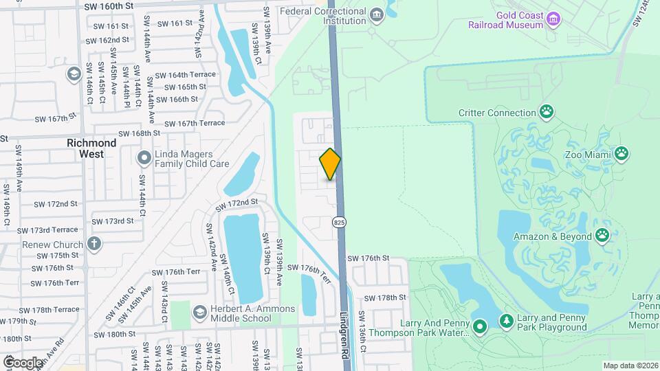 13721 SW 171st Ln Map and Location Details
