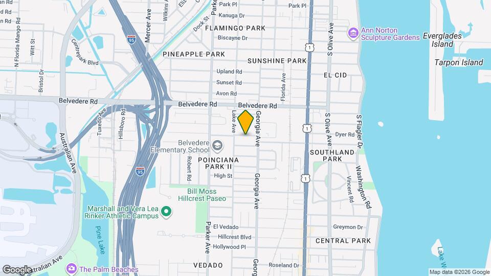 726 Omar Rd Map and Location Details