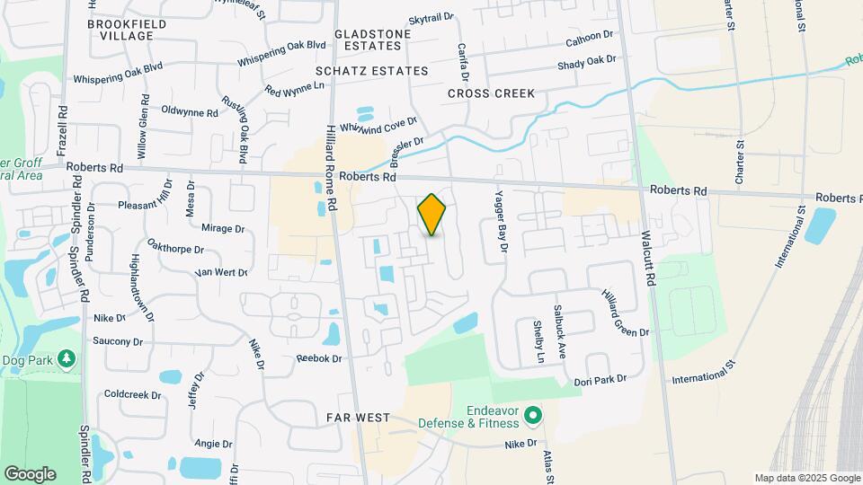 2406 Spring Row Ln Map and Location Details