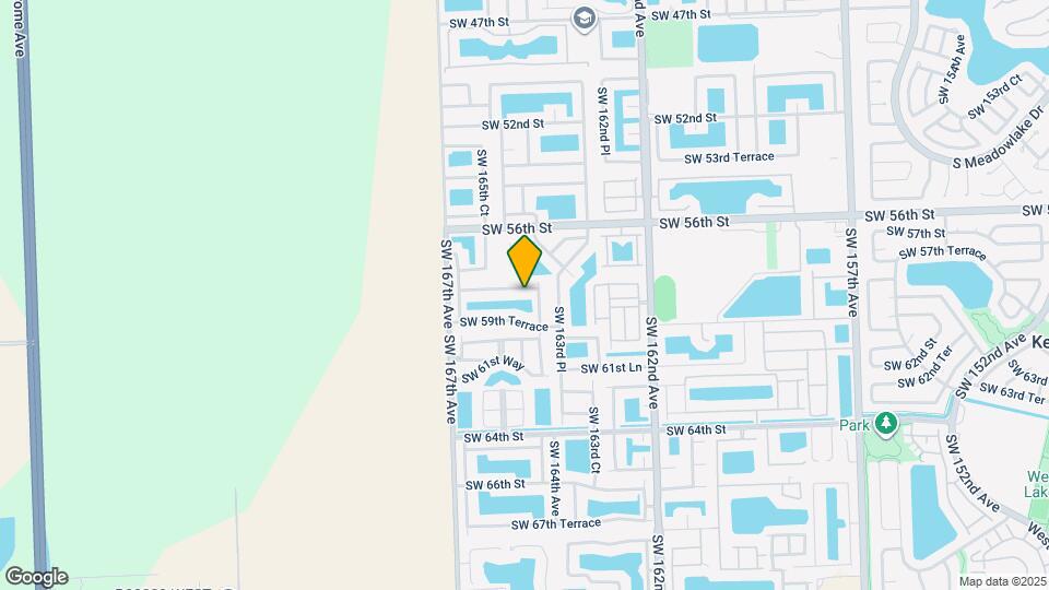 16452 SW 58th Terrace Map and Location Details