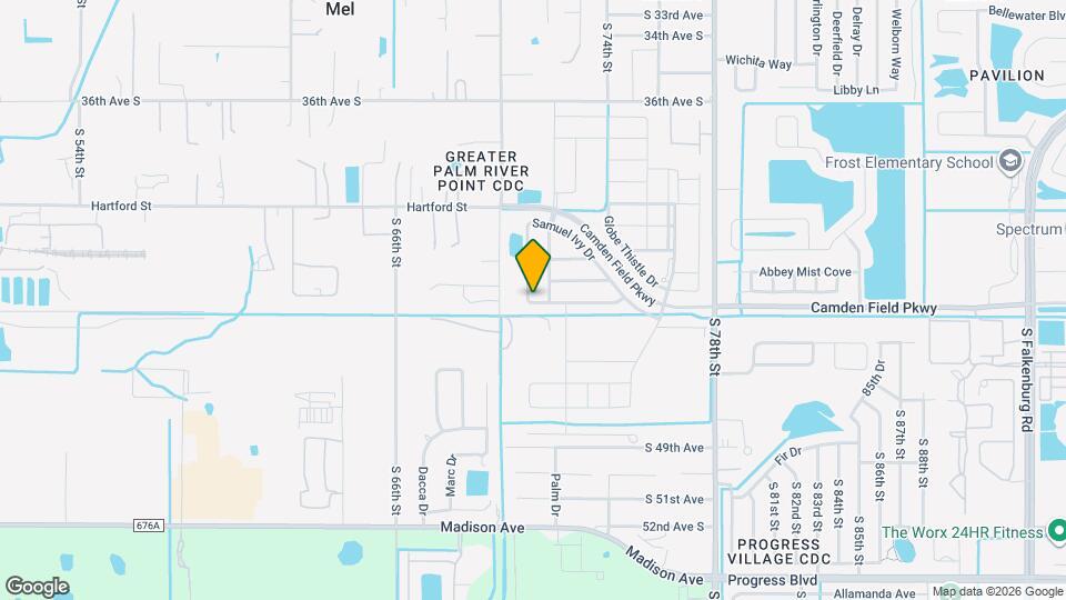 7115 Samuel Ivy Dr Map and Location Details