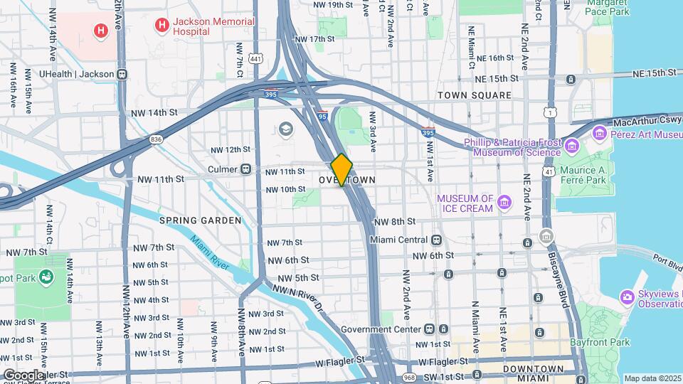 420 NW 10th St Map and Location Details