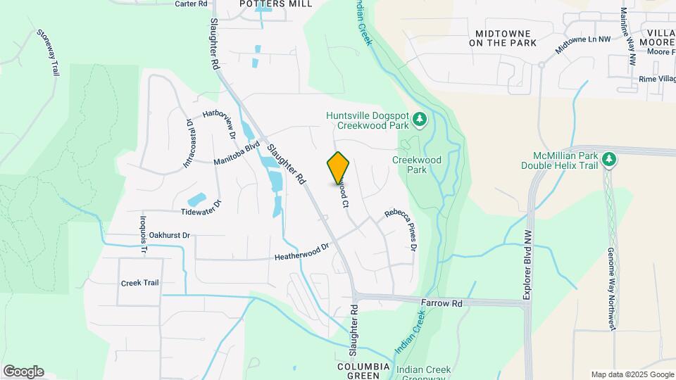 225 Postwood Ct Map and Location Details