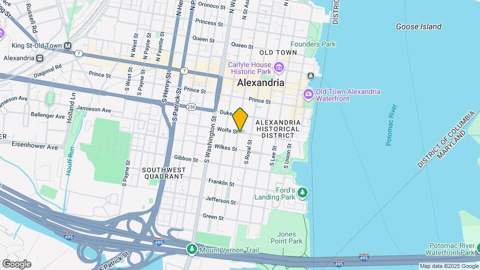 428 Wolfe St Map and Location Details