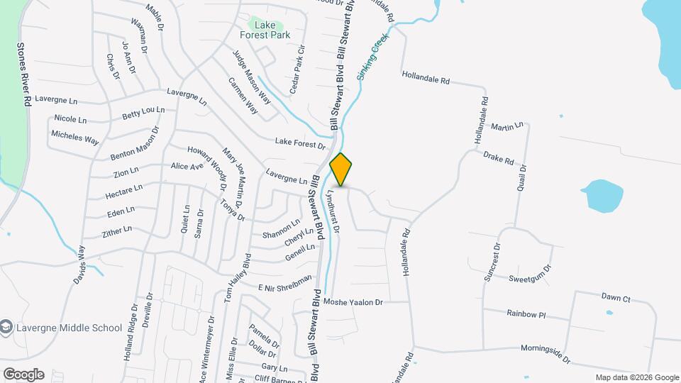 160 Lyndhurst Dr Map and Location Details