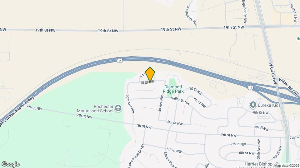 4834 10 St NW Map and Location Details